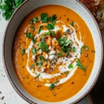 Sweet Potato and Coconut Soup First Image First Image