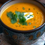 Moroccan carrot soup First Image First Image