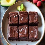 Chocolate Avocado Brownies First Image First Image