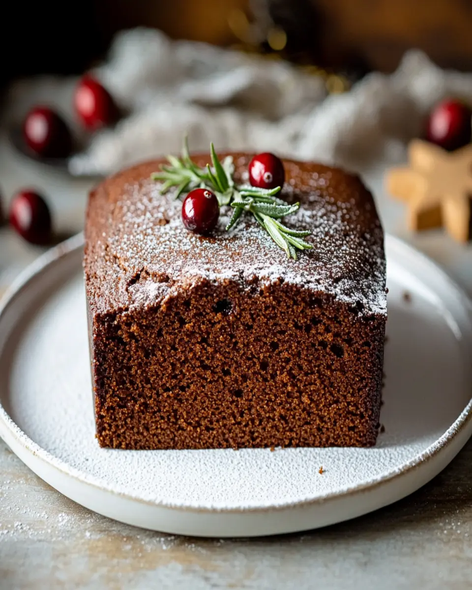 Classic Gingerbread Cake First Image First Image