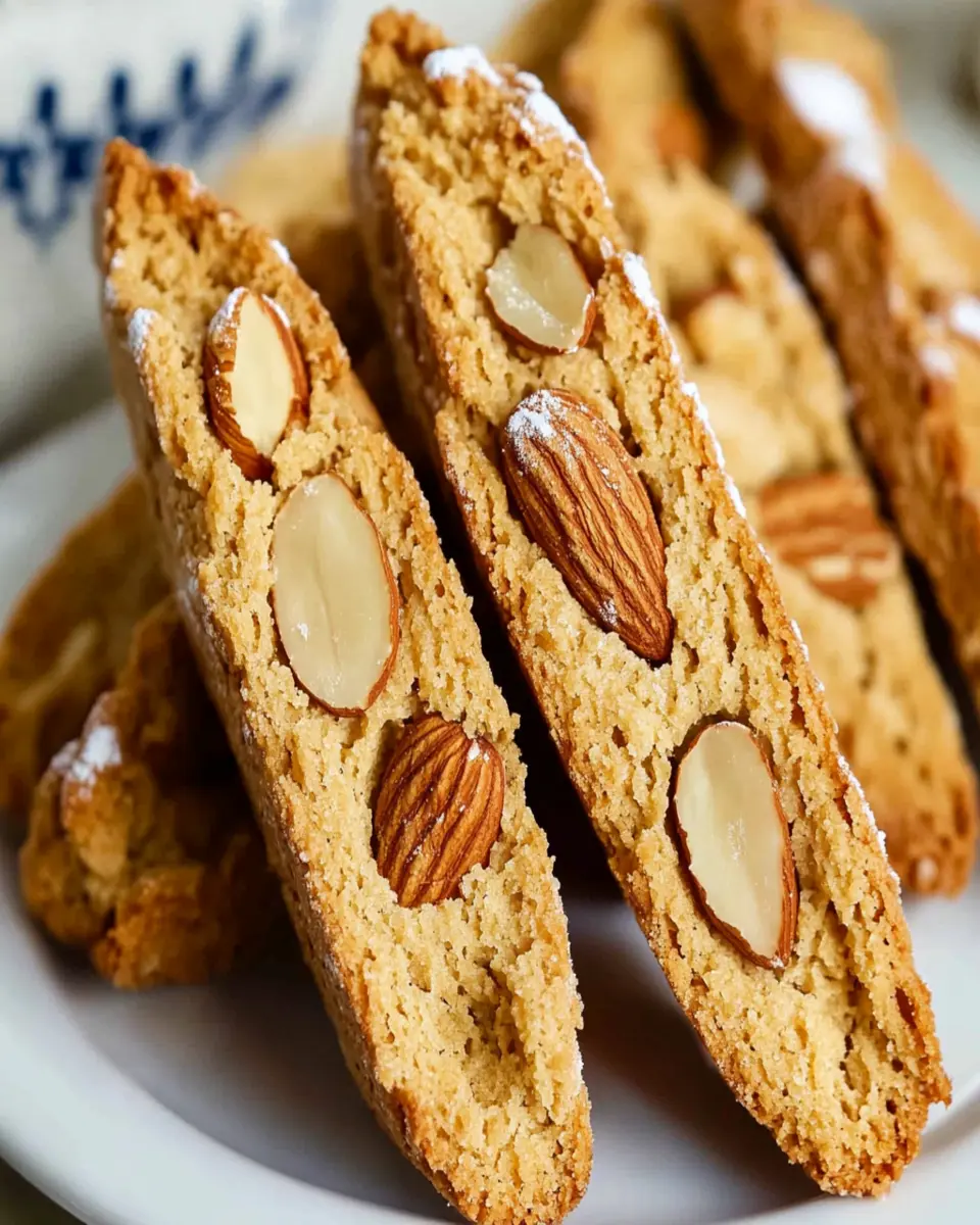 Almond Biscotti First Image First Image