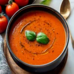 Roasted tomato and capsicum soup First Image First Image