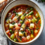 Vegan Crockpot Minestrone Soup First Image First Image