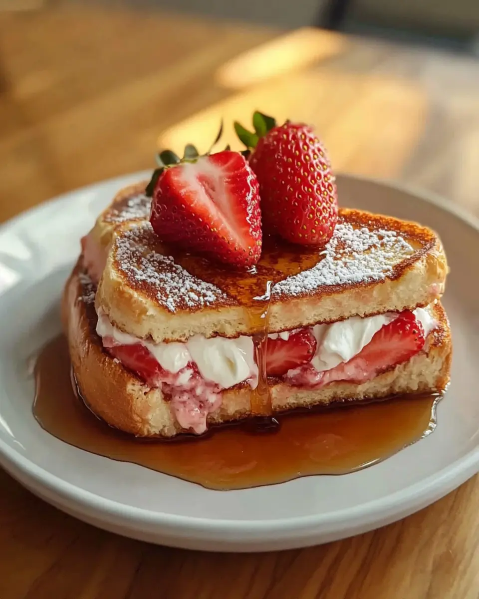 Strawberry Stuffed French Toast First Image First Image
