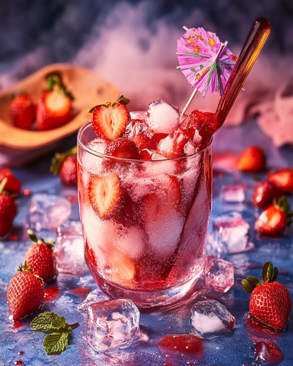 Strawberry Bubble First Image First Image