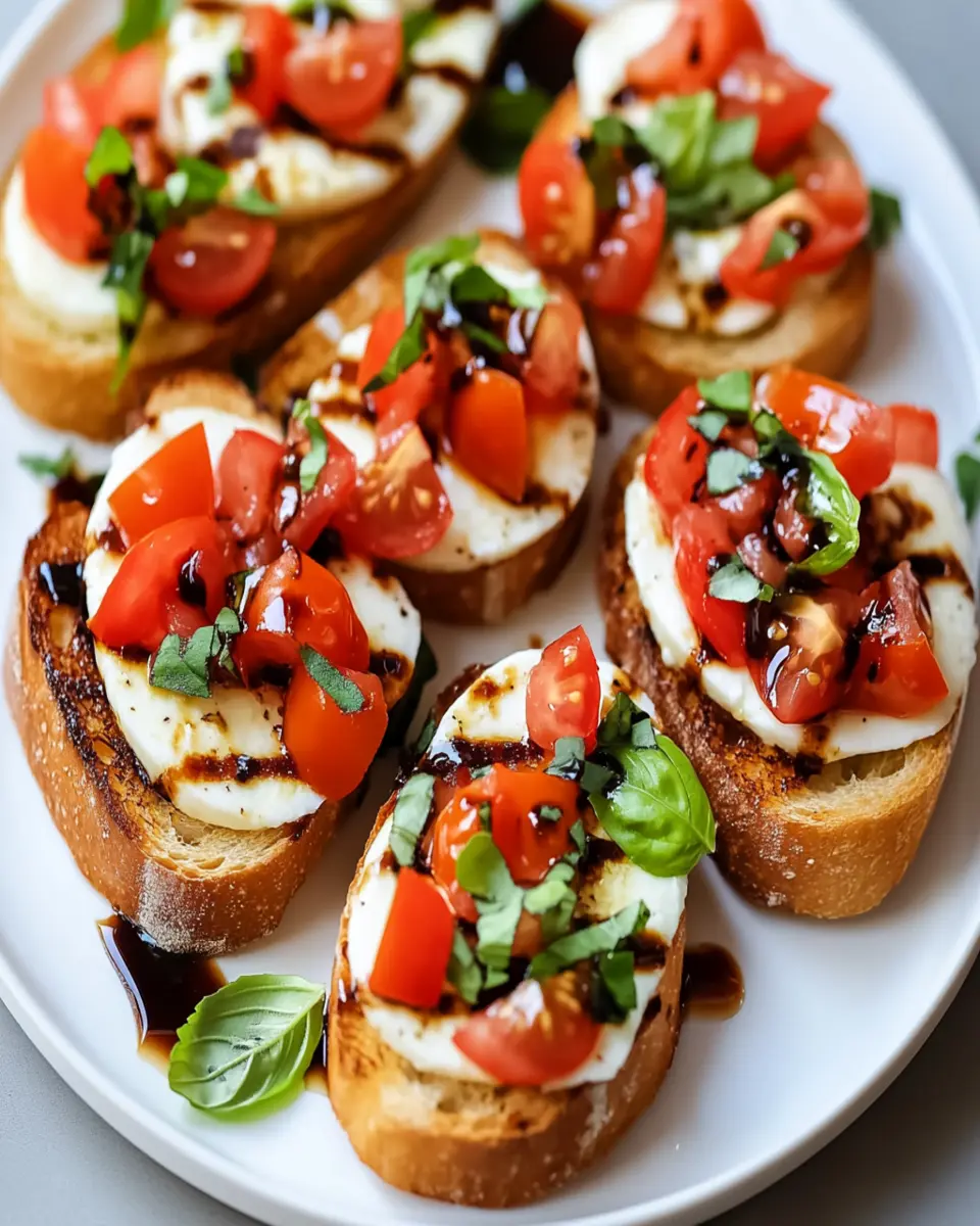 Mozzarella Bruschetta First Image First Image
