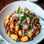 Easy Gnocchi Bolognese First Image First Image