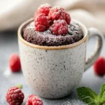 3-ingredient keto chocolate mug cake First Image First Image