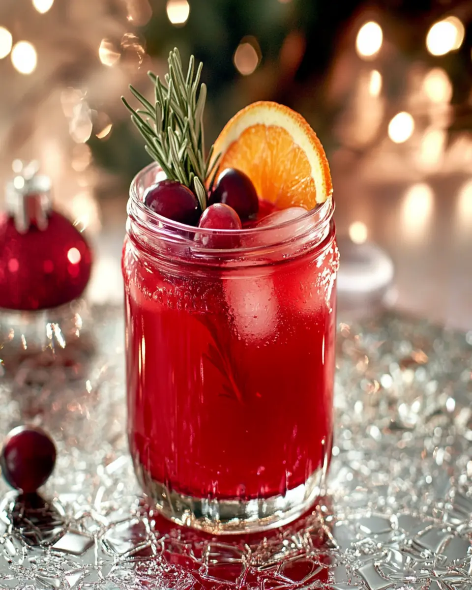 Spiced Cranberry Juice First Image First Image