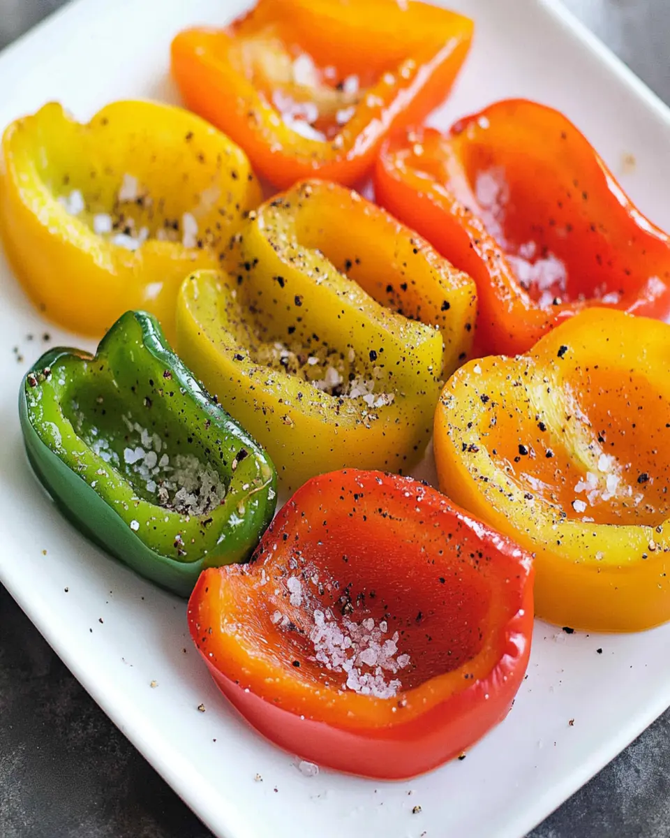 Raw Bell Pepper Slices First Image First Image