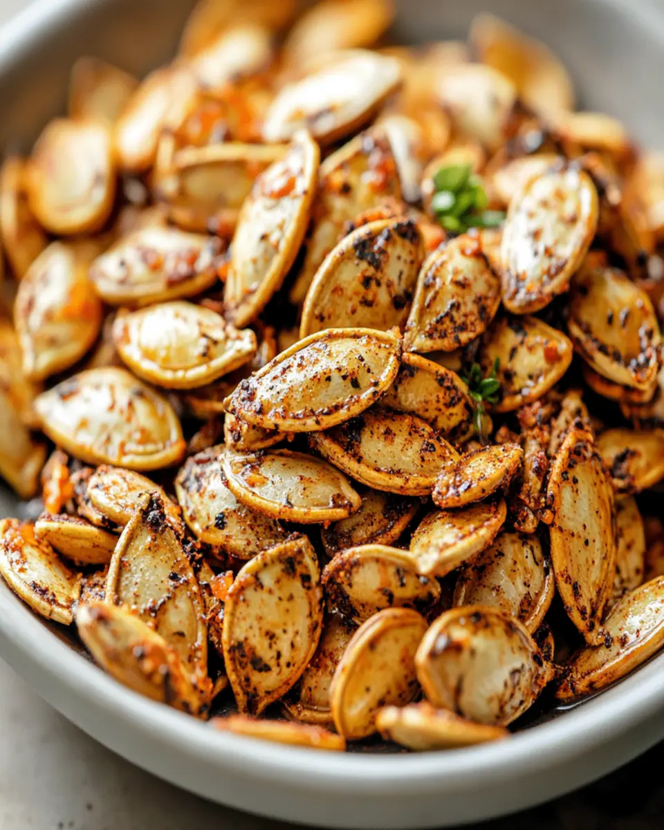 Spiced Pumpkin Seeds First Image First Image