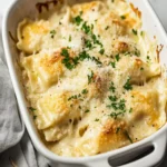 Chicken Alfredo Baked Ravioli First Image First Image