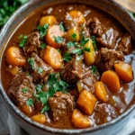 Slow Cooker Guinness Beef Stew First Image First Image