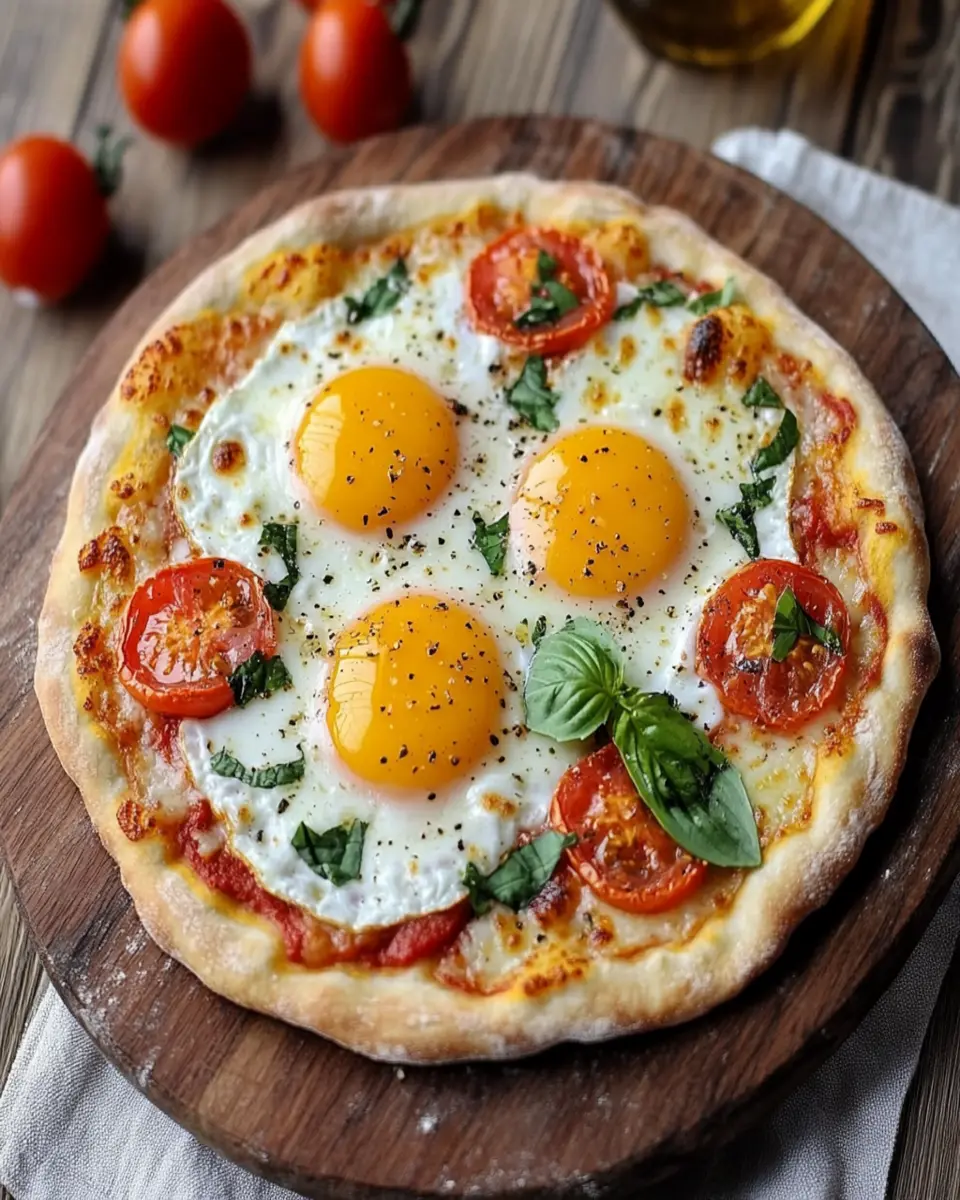 Sunny-Side-Up Pizza First Image First Image