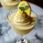 Vegan lemon pudding First Image First Image