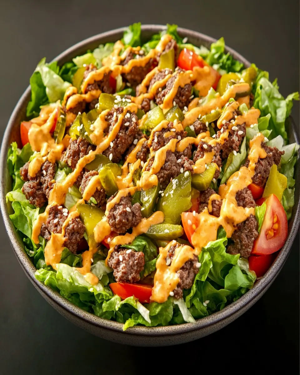 Big Mac Salad First Image First Image