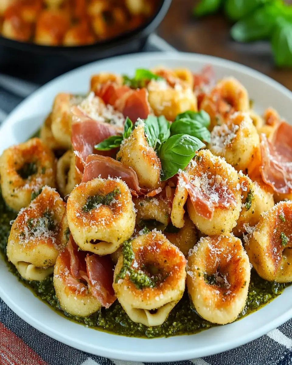 Fried Prosciutto Tortellini First Image First Image