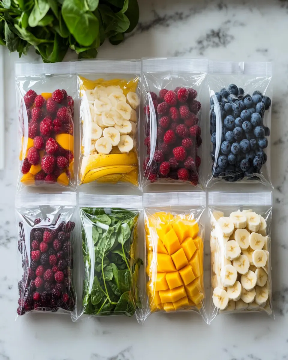 Freezer-Friendly Smoothie Packs First Image First Image