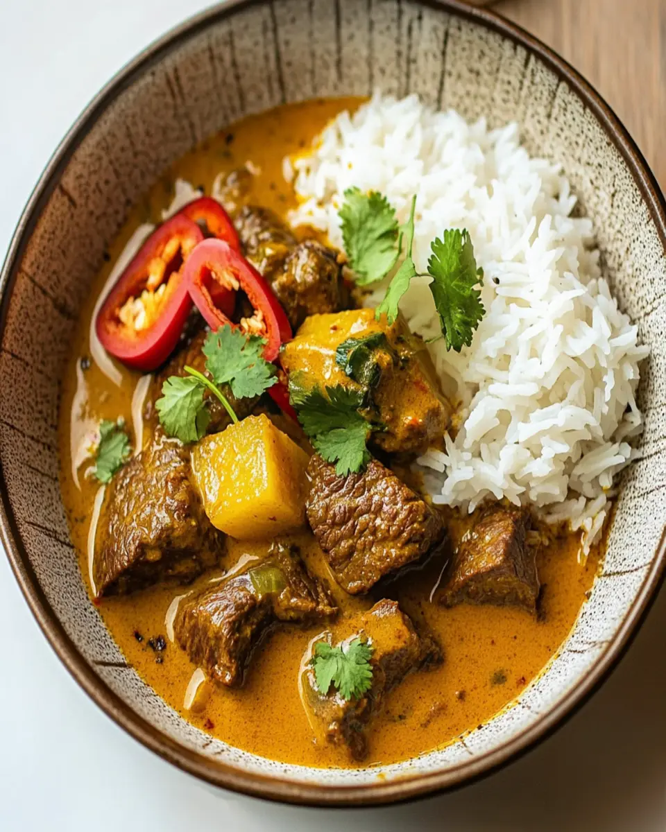 Beef Curry with Coconut Milk First Image First Image
