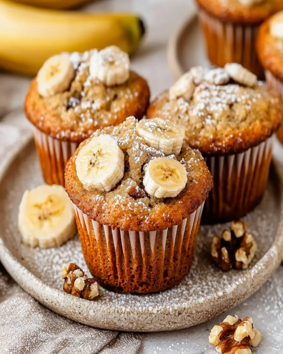 Banana Muffins First Image First Image