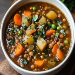 Rustic Vegetable and Lentil Stew First Image First Image