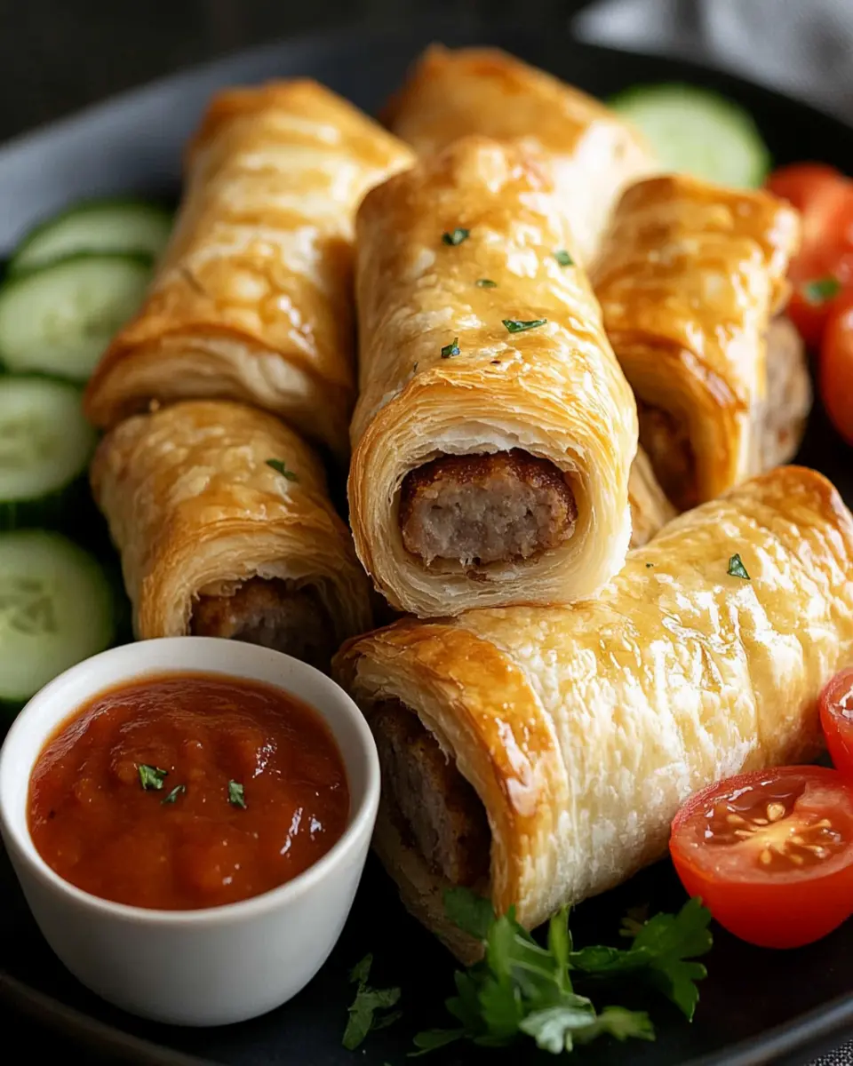 Aussie Sausage Rolls First Image First Image