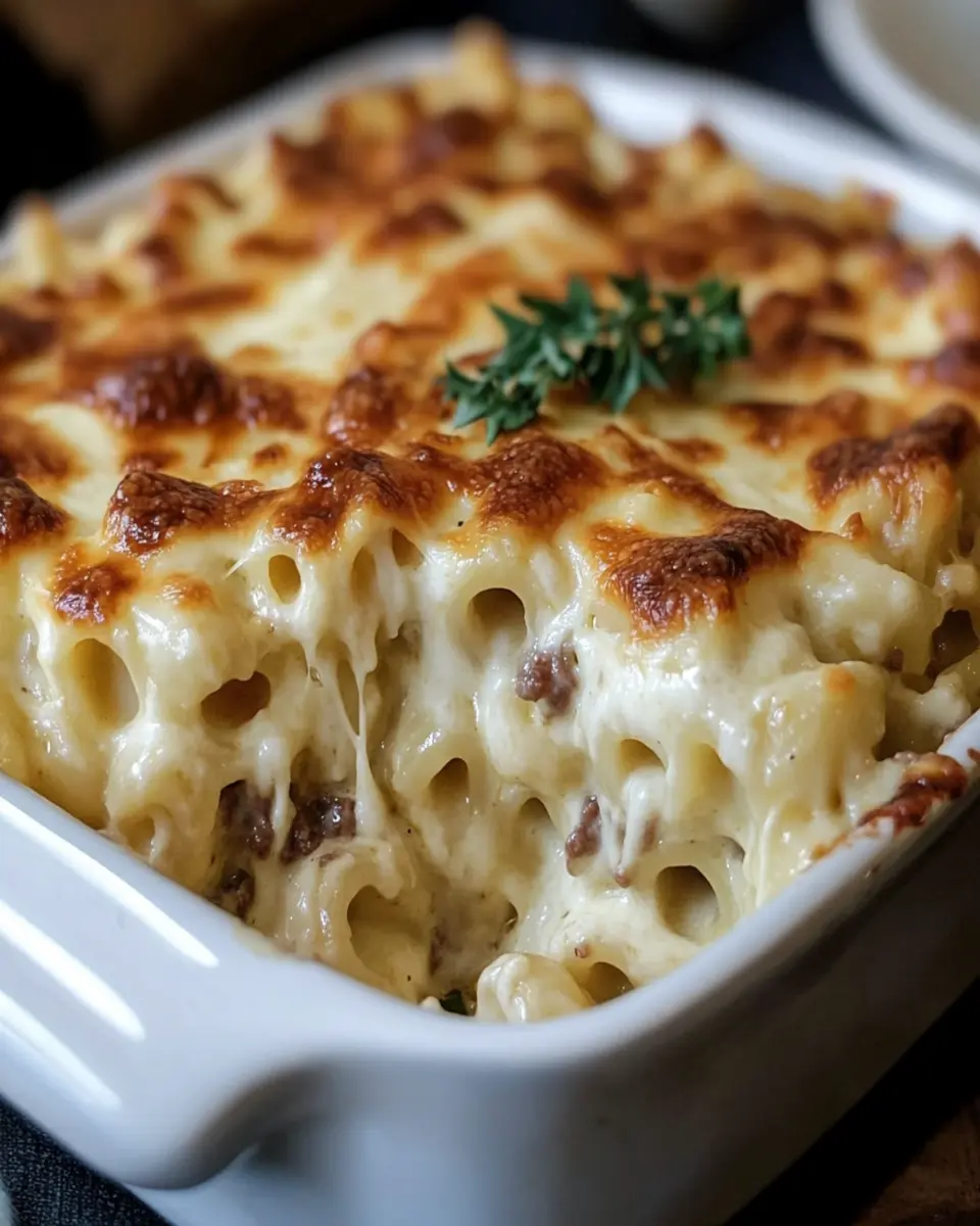 Creamy Macarona Bechamel Pasta First Image First Image