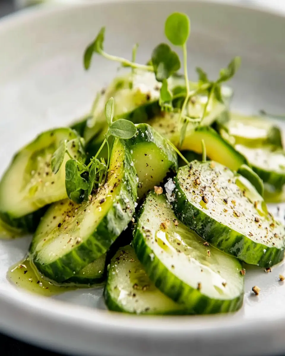 Avocado Cucumber Slices First Image First Image