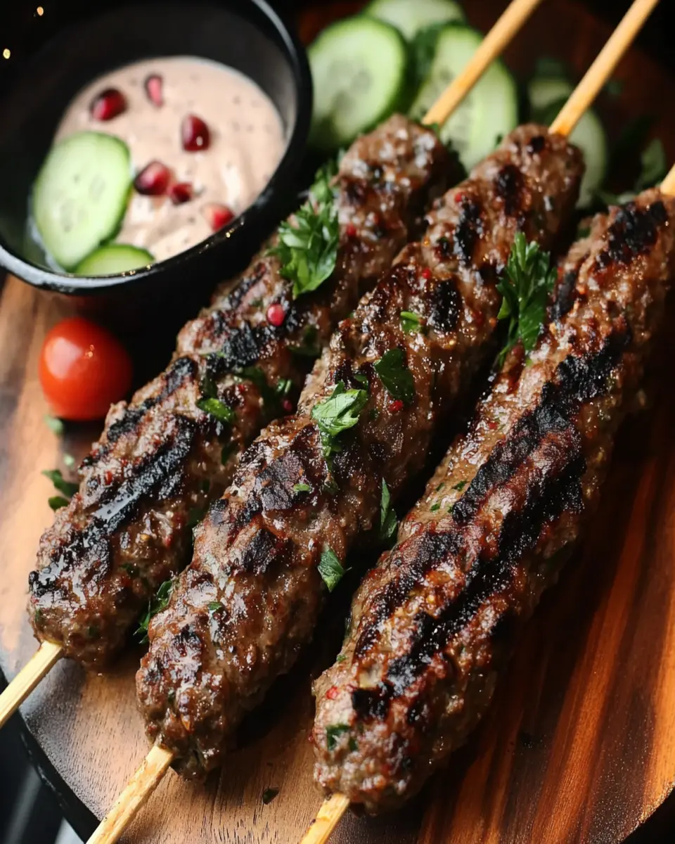 Flavorful Beef Kofta Kebabs First Image First Image