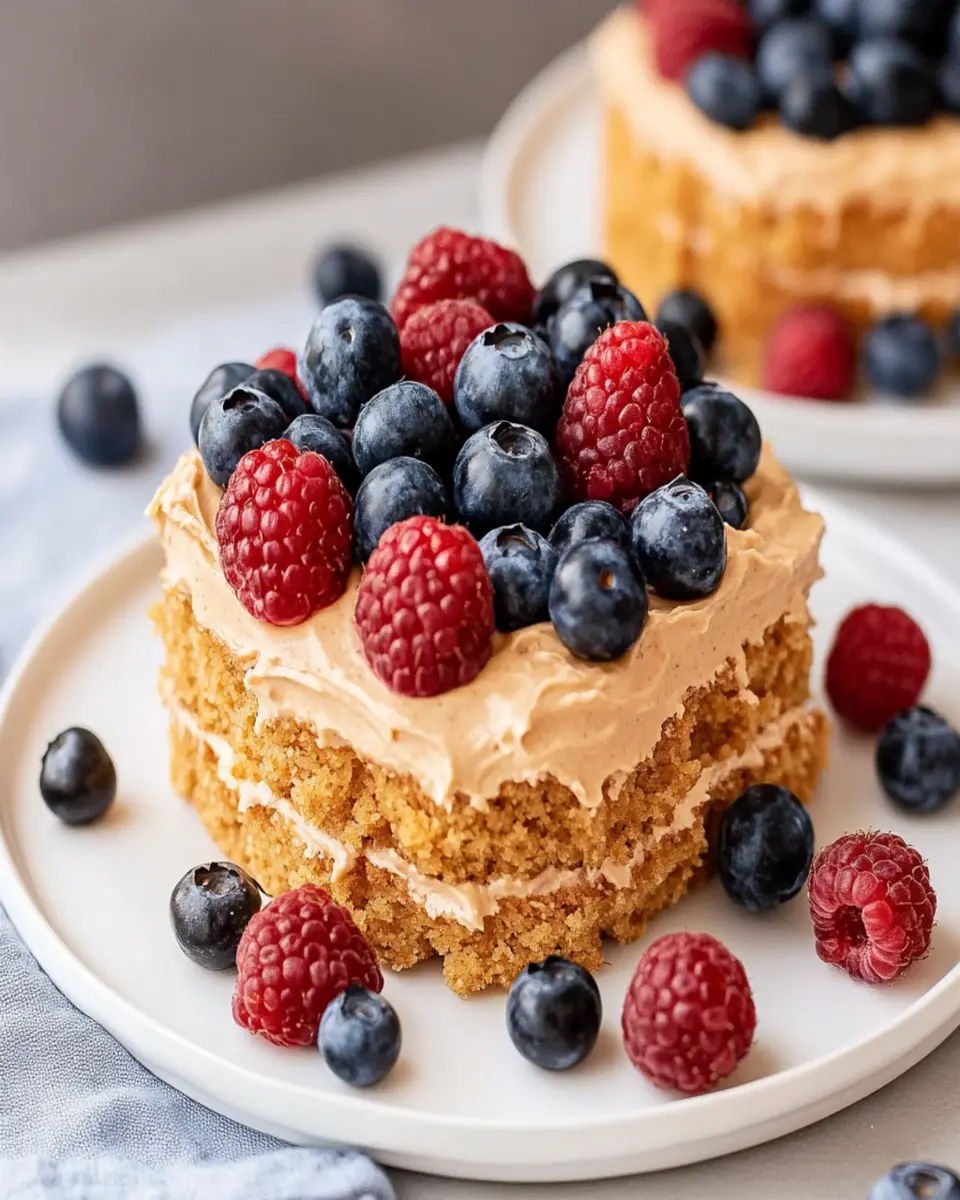 PB Berry Snack Cake First Image First Image