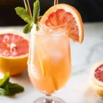 Non-Alcoholic Grapefruit Spritzer With Prosecco First Image First Image