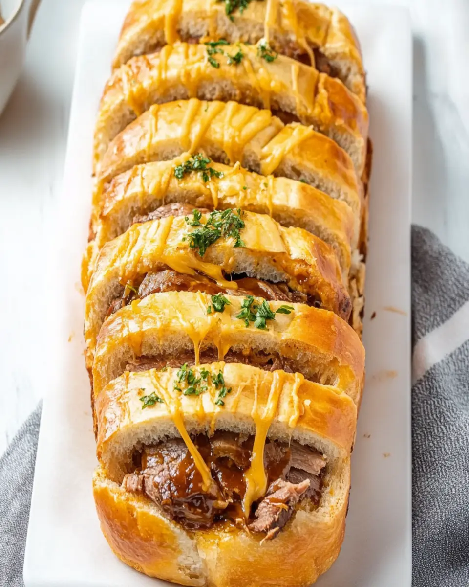 French Dip Pull Apart Bread First Image First Image