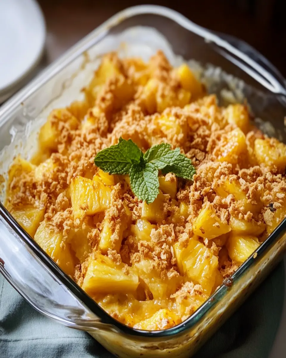 Pineapple Casserole First Image First Image