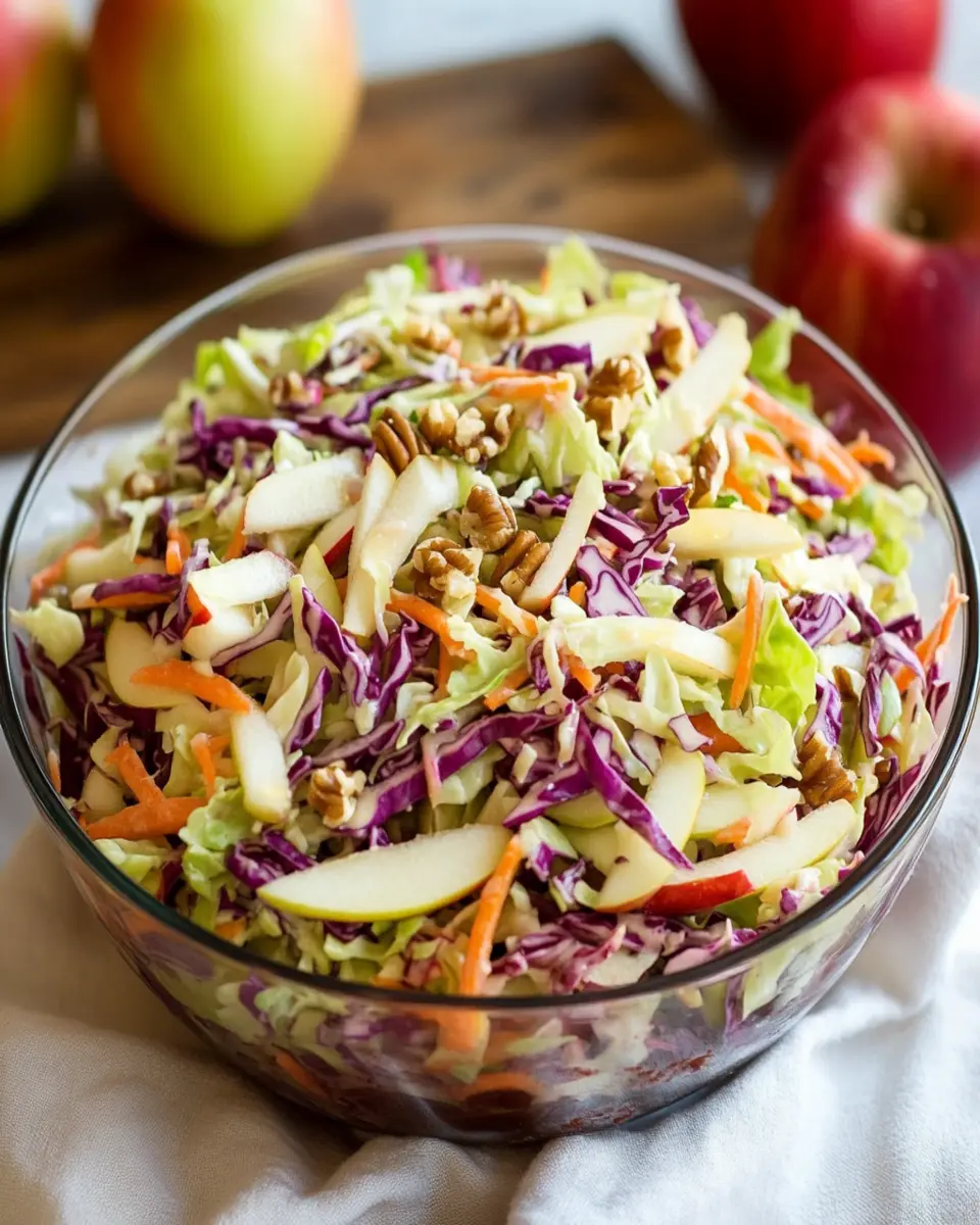 Fall Apple Coleslaw First Image First Image