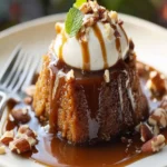 Vegan sticky toffee pudding First Image First Image