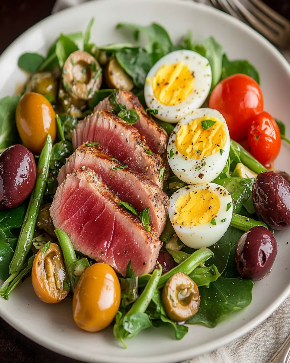 Tuna Nicoise Salad Recipe First Image First Image
