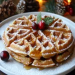 Gingerbread Buttermilk Waffles First Image First Image