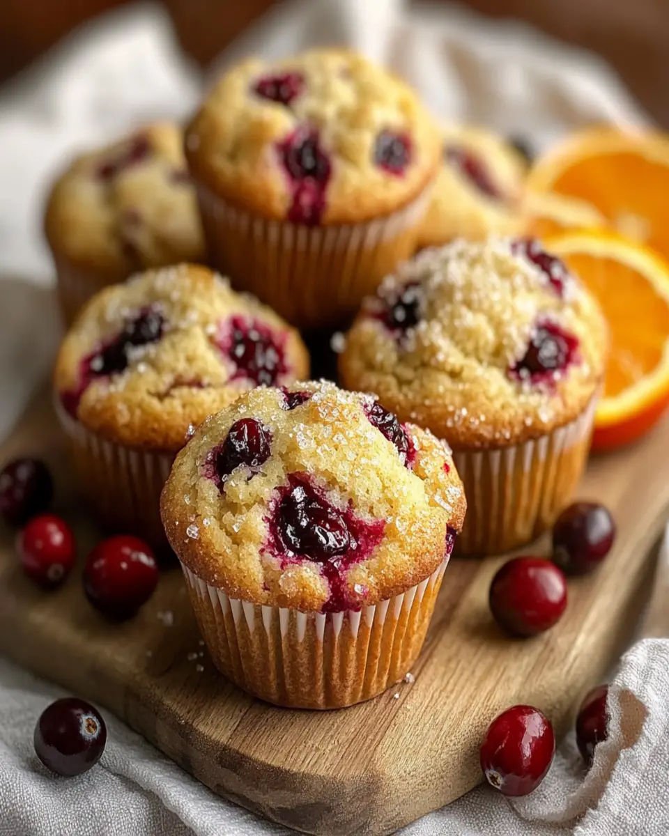Cranberry Orange Muffins First Image First Image