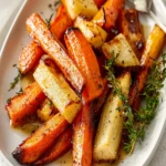 Honey Roasted Carrots and Parsnips First Image First Image