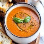 Creamy Tomato Basil Soup First Image First Image