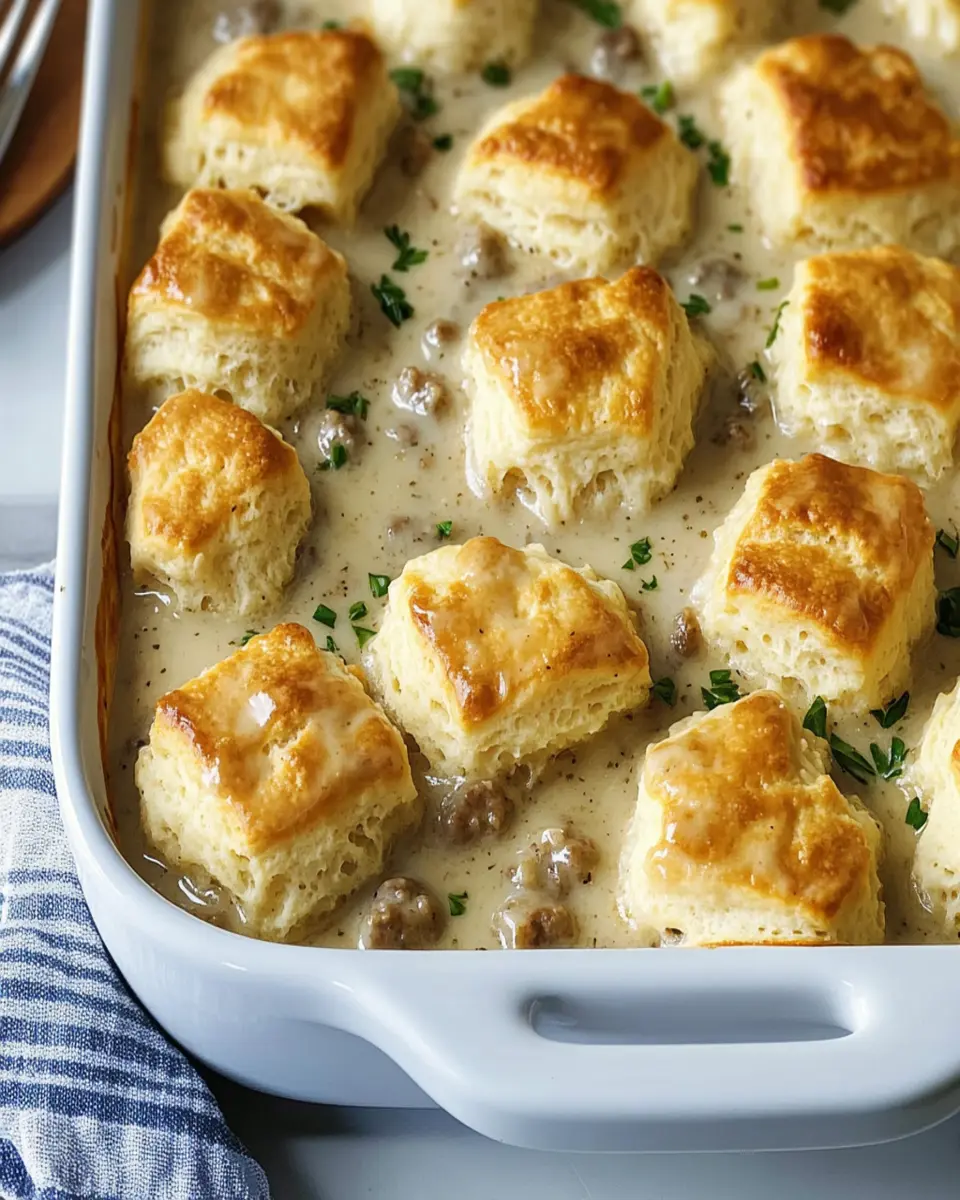 Biscuits and Gravy Casserole First Image First Image