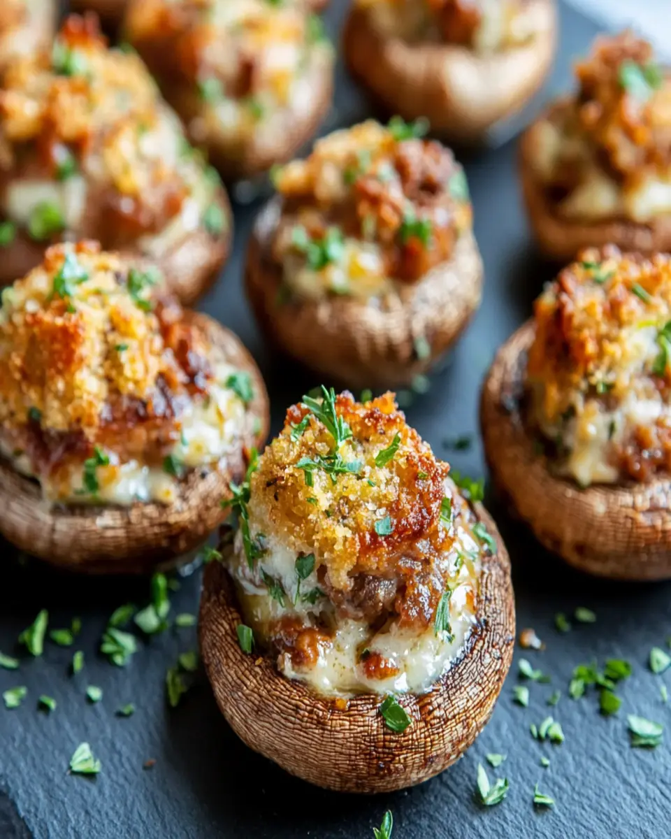 Stuffed Mushrooms First Image First Image