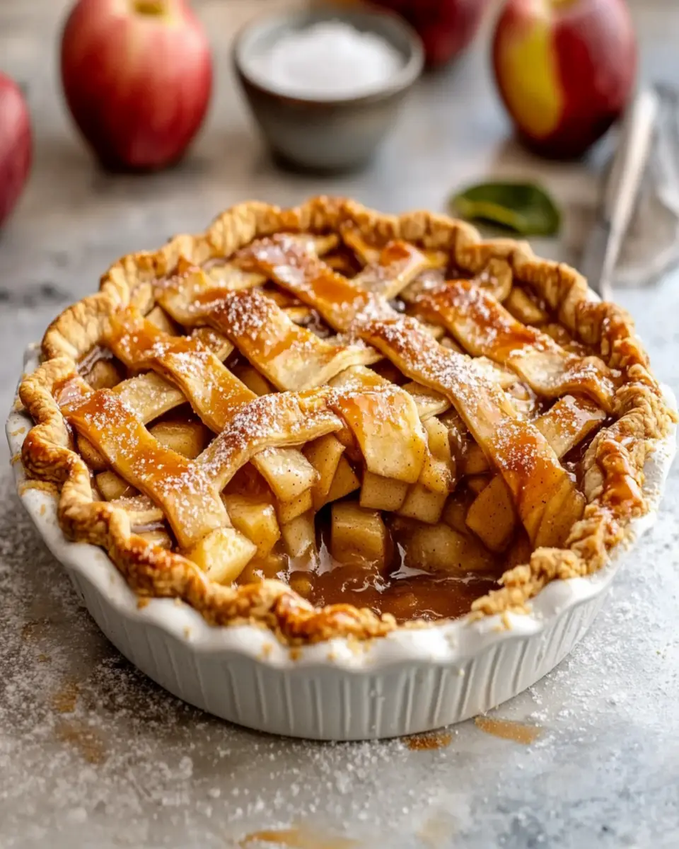 Salted Caramel Apple Pie First Image First Image