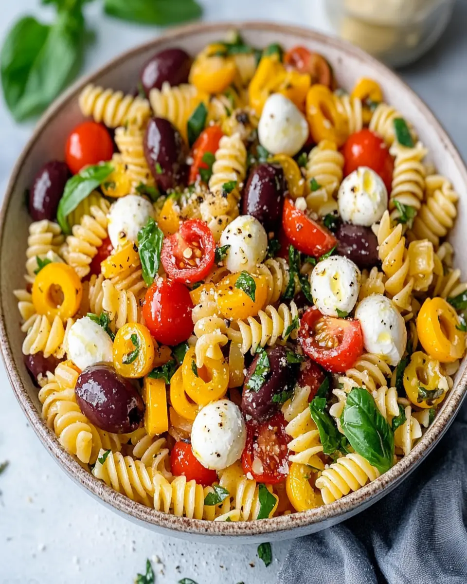 Italian Pasta Salad First Image First Image