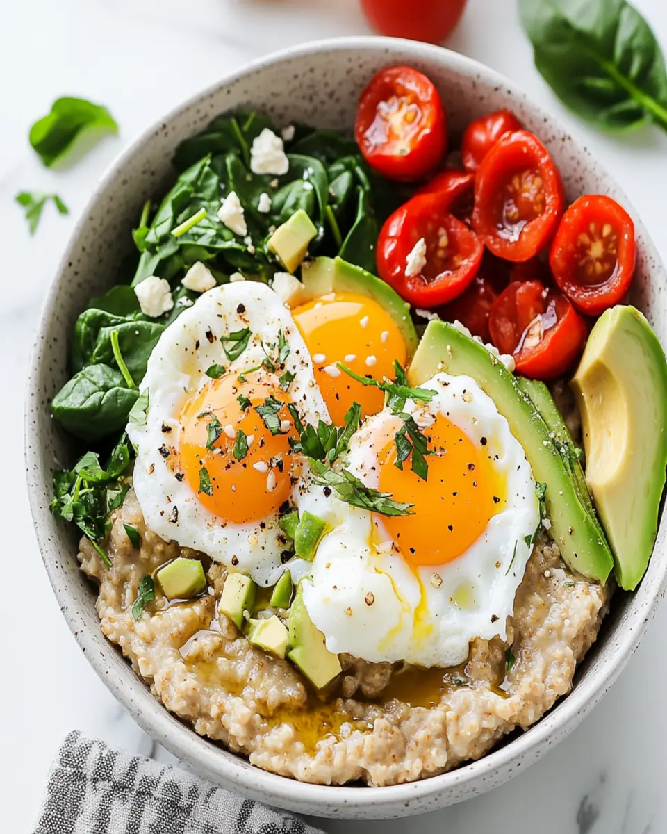 Savory Oatmeal Bowl First Image First Image