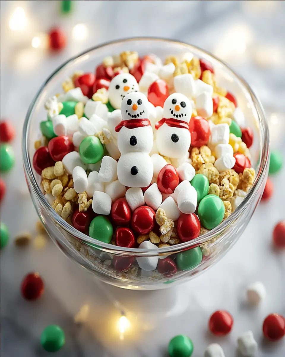 Snowman Snack Mix First Image First Image