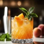 Apricot Bourbon Smash First Image First Image