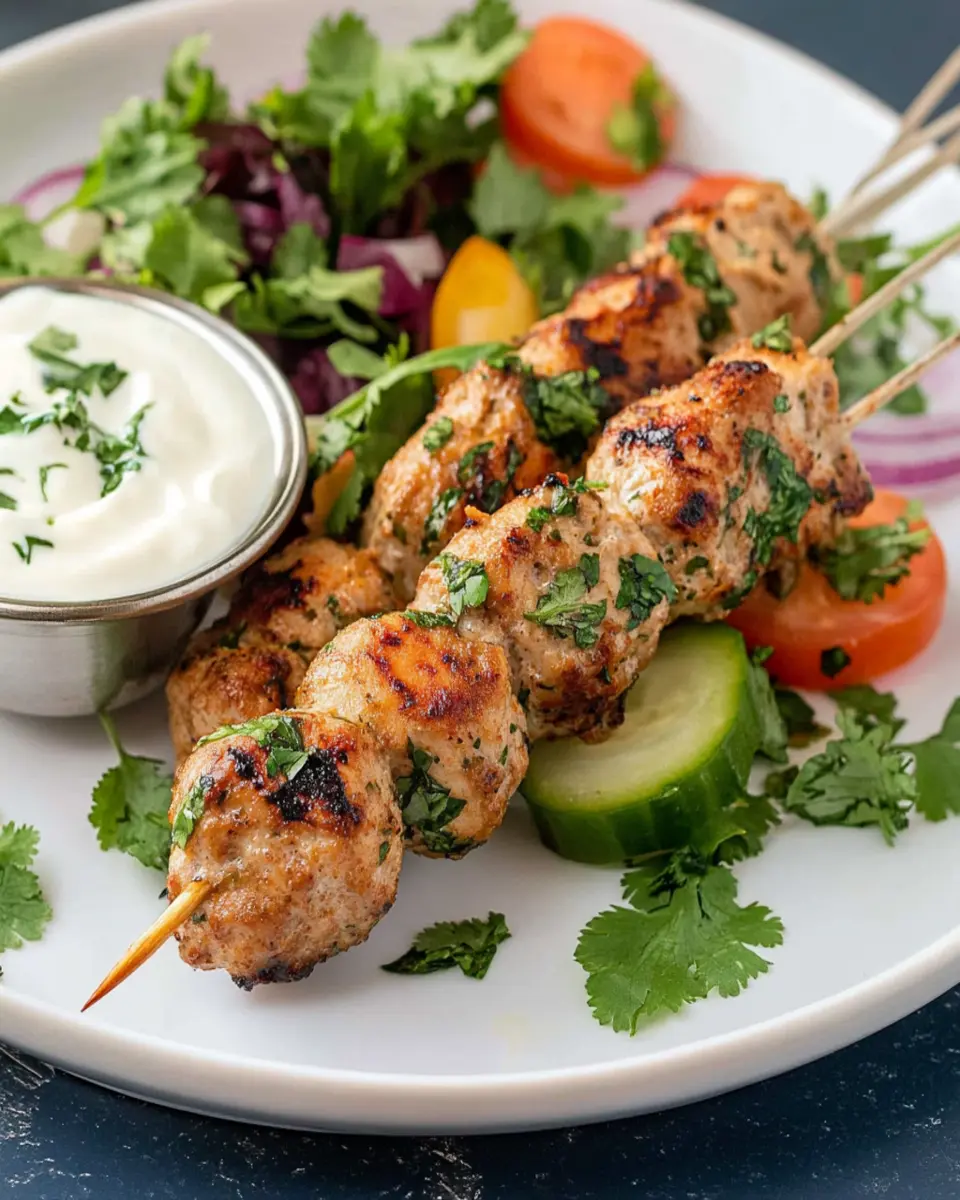 Grilled Chicken Kofta Kebab First Image First Image