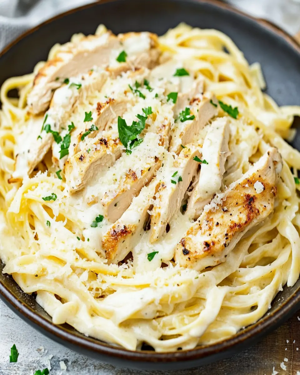 Chicken Alfredo First Image First Image