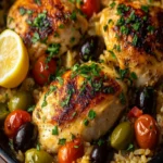 Mediterranean Chicken and Rice Bake First Image First Image